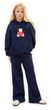 844115-00 Dětské tepláky VintageSoft Baggy Tmavě modrá