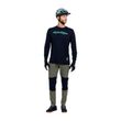 SKYLINE RIDE TEE SIGNATURE BLACK / REAL TEAL
