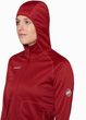 Crag ML Hooded Jacket Women dark mammut red