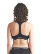 W Sprite Racerback Bra, BLACK