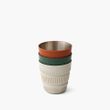 Detour Stainless Steel Collapsible Mug, Laurel Wreath Green