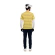 SKYLINE FAKIE RIDE TEE STRIPE BUTTER