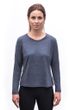 MERINO LITE dámské triko dl.rukáv mottled blue