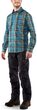 Fjällglim Relaxed Shirt M Dawn Blue-Eggshell