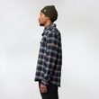 Övik Heavy Flannel Shirt M Light Fossil-Deep Red