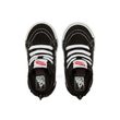 TODDLER SK8-HI ZIP SHOES (1-4 years), Black/White