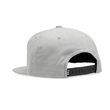 Fox Head Snapback Hat, Steel Grey
