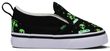 Slip-On V Glow Cosmic Cruisers BLACK/GREEN