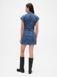 815739-00 Džínové mini šaty Modrá