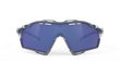 CUTLINE black/multilaser blue
