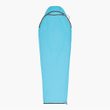 Breeze Sleeping Bag Liner - Mummy w/ Drawcord - C, Blue Atoll