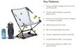 Moonlite Elite Reclining Camp Chair 2026 Black
