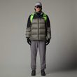 M DIABLO DOWN JACKET, CLAY GREY BLACK HEATHER