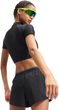 HeatGear Crop Mock SS-BLK