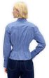 852421-01 Popelínová košile Fitted Shirt Modrá