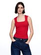 Strečový top Červená
