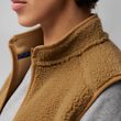 Vardag Pile Fleece Vest W, Buckwheat Brown