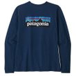 W´S L/S P-6 LOGO RESPONTIBILI-TEE, TIDEPOOL BLUE