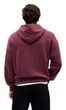 853429-00 Oversize mikina Logo Heavyweight Unisex Červená