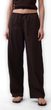 896423-03 Kalhoty Twill Easy Barrel Hnědá
