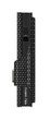 Wallet Click & Slide Coin Pocket - leather Diagonal Carbon Black