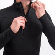 MERINO EXTREME UP pánská mikina dl.rukáv zip černá