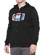 OFFICIAL Zip Hoodie Fleece Black