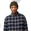 Övik Heavy Flannel Shirt M Light Fossil-Deep Red
