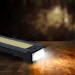 WM20 pracovní nabíjecí LED lampa,  500lm + 70lm, COB, Li-Ion, USB, černooranžová