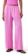 877623-04 Kalhoty z lněné směsi Relaxed Wide-Leg Růžová