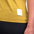 MERINO AIR traveller dámské triko kr.rukáv mustard