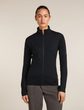 Wom Mer  300 RealFleece Desc LS Zip BLACK