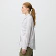 Övik Lite Flannel Shirt W Chalk White-Lavender Mist