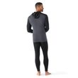 M CLASSIC THERMAL MERINO BL HOODIE BOXED, black-charcoal heather