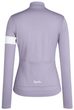 Dámský cyklistický termodres Core s dlouhým rukávem Light Purple/bílá