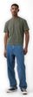 715775-19 Crop tričko Heavyweight Unisex Zelená