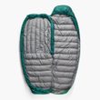 Ascent -1C Down Sleeping Bag Regular Rain Forest Green