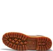 Mid Lace Up Waterproof Boot Saddle