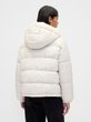 818712-01 Prošívaná nepromokavá bunda PrimaLoft® Béžová