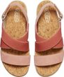 ELLE CRISS CROSS WOMEN, baked clay/cork