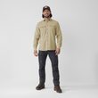 Övik Travel Shirt LS M, Sand Stone