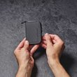 RFiD Coin Wallet Recycled; grey
