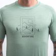 MERINO AIR SAY YES pánské triko kr.rukáv basil green