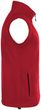 FLEECE Vest red