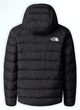 B REVERSIBLE PERRITO HOODED JACKET, TNF BLACK/SMOKED PEARL