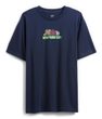 889483-00 Tričko s potiskem Everyday Soft Tmavě modrá