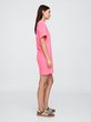 Šaty s logem Růžová