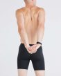 MULTI-SPORT MESH BOXER BRIEF FLY black