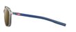 SLACK Polarized 3+ Shiny Translucent Gray / Matt Blue Brown
