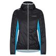 Aequilibrium Insulation Hoody W, Black/Malibu Blue